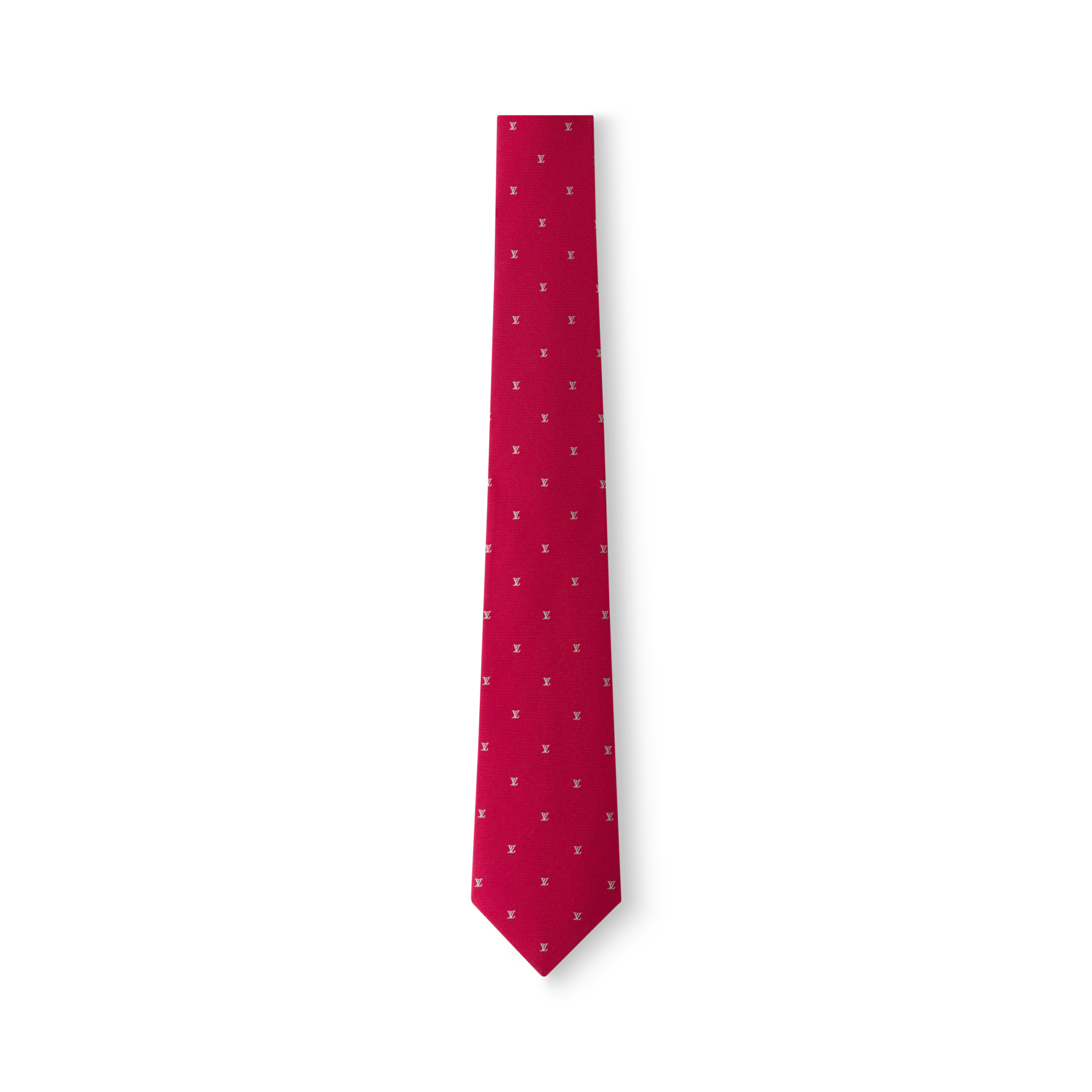 Louis Vuitton Red on sale & Creme Tie